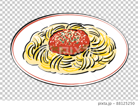 ミートソース　パスタ 88125250