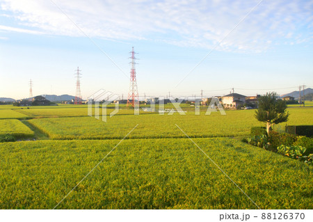 2021年。朝の山陽本線新山口駅から徳山駅までの車窓風景 88126370