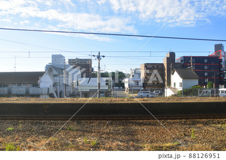 2021年。朝の山陽本線徳山駅から岩国駅までの車窓風景 88126951