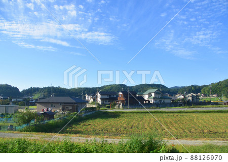 2021年。朝の山陽本線徳山駅から岩国駅までの車窓風景 2021年。朝の山陽本線徳山駅から岩国駅までの車窓風景 88126970