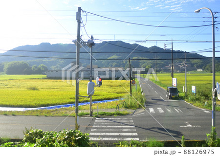2021年。朝の山陽本線徳山駅から岩国駅までの車窓風景 88126975