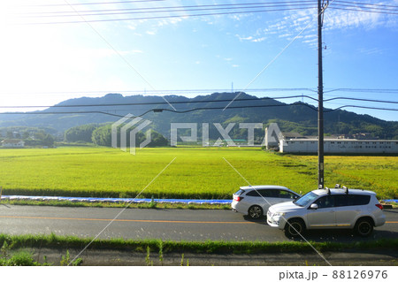 2021年。朝の山陽本線徳山駅から岩国駅までの車窓風景 88126976