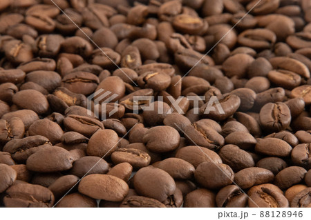 コーヒー豆の背景素材 コーヒー豆の背景素材 88128946