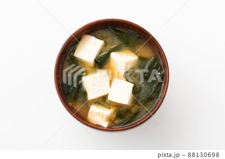 豆腐とわかめの味噌汁 88130698