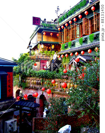 台湾・九份（九分）老街の風景 88131450