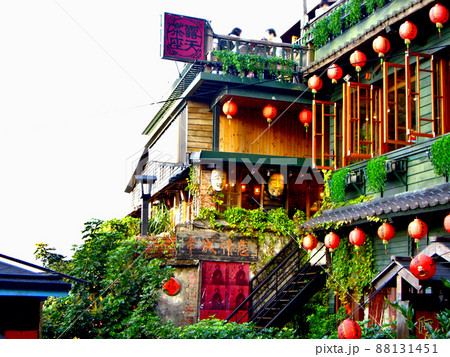 台湾・九份（九分）老街の風景 88131451