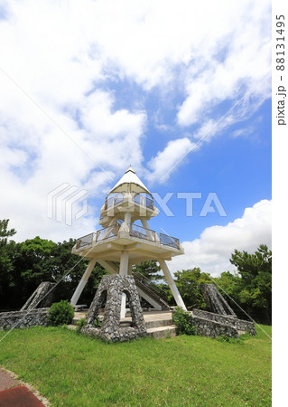 沖縄　名護　宮里公園展望台 88131495