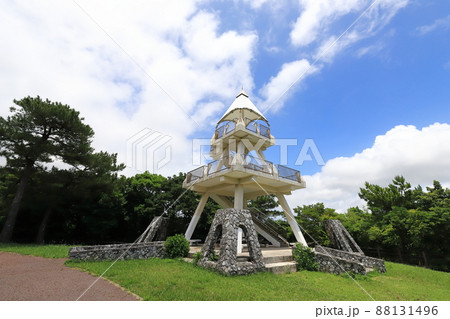 沖縄　名護　宮里公園展望台 88131496