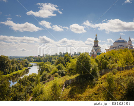 summer travel to Russia, Torzhok city. summer travel to Russia, Torzhok city. 88132505