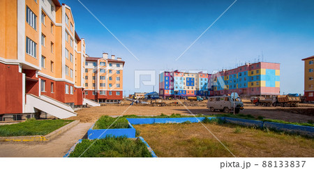 Courtyard of a northern urban-type settlement Courtyard of a northern urban-type settlement 88133837