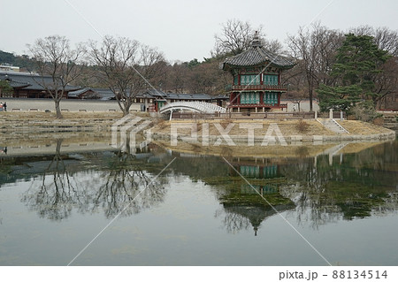 景福宮 香遠亭 世界文化遺産 88134514