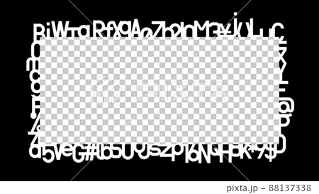 Number frame 88137338