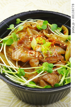 豚バラ丼 豚バラ丼 88138778