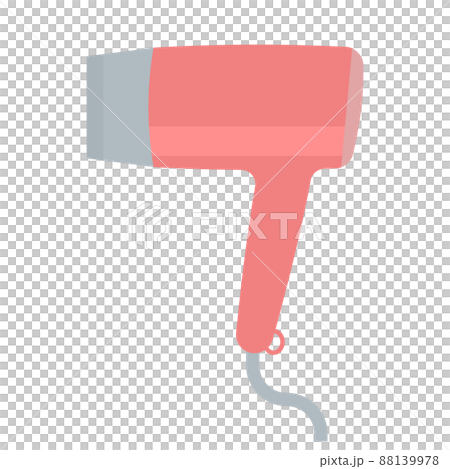 Simple and cute hair dryer illustration 88139978