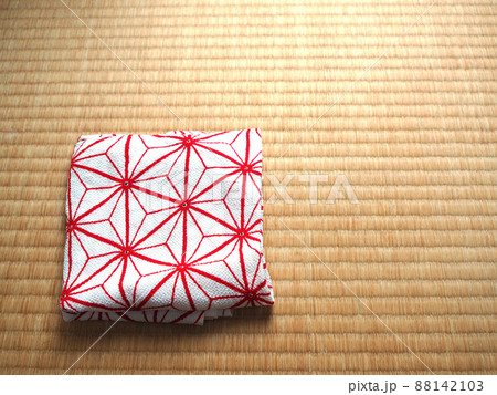 麻の葉模様の風呂敷 麻の葉模様の風呂敷 88142103