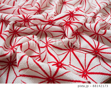 麻の葉模様の風呂敷 88142173