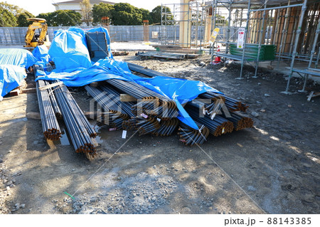 施設建設の足場工事 施設建設の足場工事 88143385