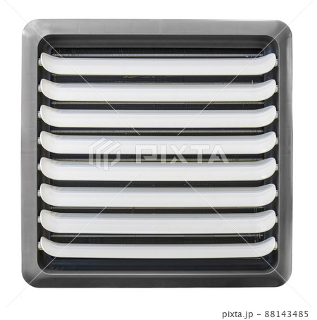 air conditioning working blinds is isolated on a white background 88143485