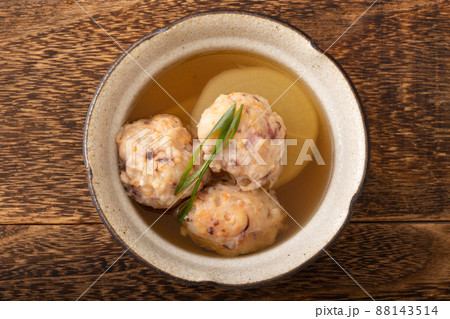《青森郷土料理》イカメンチの煮物 88143514