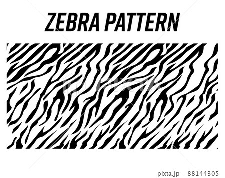 ゼブラ柄パターン 88144305