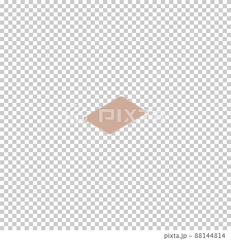 筆記型電腦的等距透視圖（右前關閉）金色 88144814