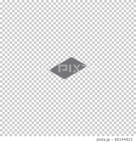 ノートパソコンのアイソメパース(左背面クローズ)スペースグレイ ノートパソコンのアイソメパース(左背面クローズ)スペースグレイ 88144825