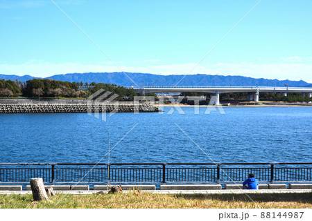 二色浜公園海浜緑地の風景 二色浜公園海浜緑地の風景 88144987