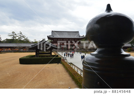 東大寺 大仏殿の境内(奈良県奈良市雑司町) 東大寺 大仏殿の境内(奈良県奈良市雑司町) 88145648