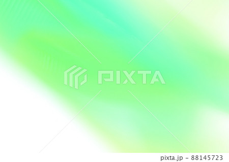 緑色系抽象的背景　緩やかな流れ　グラデーション 　日差し 88145723