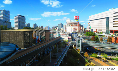 埼玉県川口市のJR東日本の川口駅とその周辺の風景(2022年撮影) 埼玉県川口市のJR東日本の川口駅とその周辺の風景(2022年撮影) 88148402