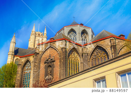 St Bavo's Cathedral in Ghent, Belgium 88149597