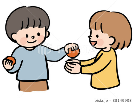 シェアする子どもたち 88149908