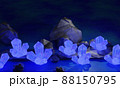 ミステリアスな水晶の洞窟（ファンタジー系画像、3dレンダリング画像） 88150795
