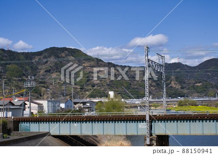 東海道線興津川鉄橋 88150941