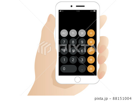 スマートフォン 電卓 スマートフォン 電卓 88151004