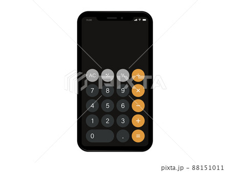 スマートフォン 電卓 スマートフォン 電卓 88151011