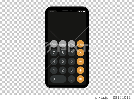 スマートフォン 電卓 スマートフォン 電卓 88151011