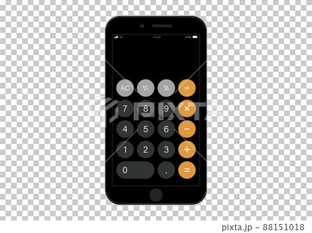 スマートフォン 電卓 88151018