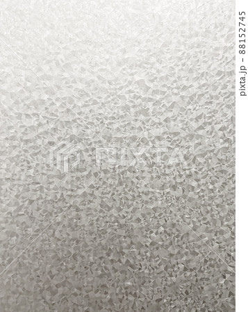 シルバーのトタンの表面の結晶の模様が見える縦長の背景画像 88152745