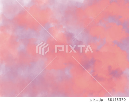 「cloud」雲のイメージのペイント・茜雲 「cloud」雲のイメージのペイント・茜雲 88153570