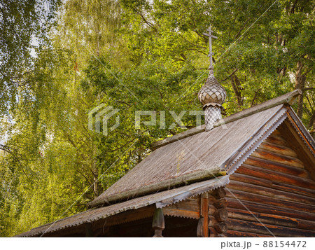 summer travel to Russia, Torzhok city. 88154472