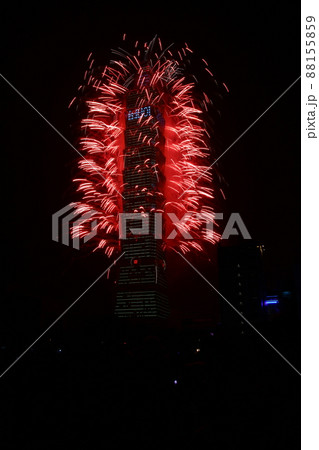 ナイトシーン 夕映 夜景 88155859