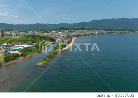 夏の真野浜を眺める 夏の真野浜を眺める 88157032