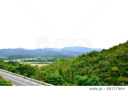 箱岩峠からの眺望（新潟県） 88157864
