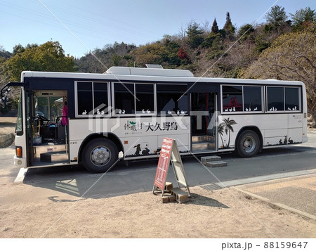 【広島県】うさぎの楽園大久野島 【広島県】うさぎの楽園大久野島 88159647