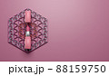 幾何学模様と口紅 88159750