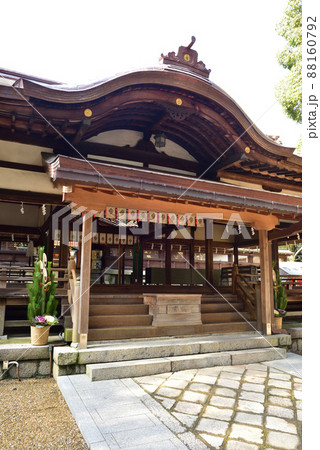 往馬大社の拝殿 往馬大社の拝殿 88160792