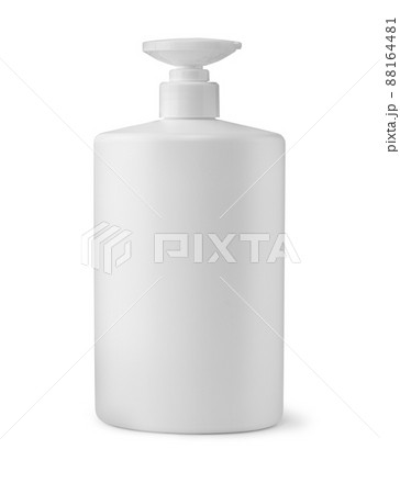 white  bottle of liquid soap. 88164481