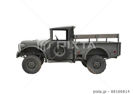 Military trucks,isolated on white background with clipping path Military trucks,isolated on white background with clipping path 88166814