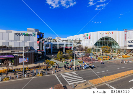 埼玉県　さいたま市の都市風景　コクーンシティ 88168519